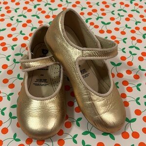 Old Soles Rose Gold Mary Janes SIZE 28/10